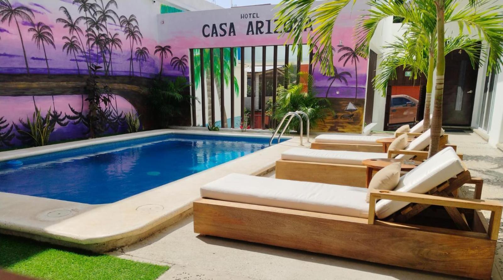 Casa Arizona Hotel Brisas de Zicatela Eksteriør billede
